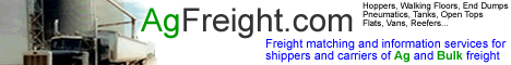 Freight Matching Services for Ag and Bulk Freight